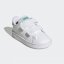 adidas Lifestyle Court Two Hook-and-Loop Shoes Cloud White / Green / Core Bla