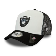 New Era A-Frame Adjustable Trucker Cap Raiders Black