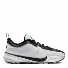 Nike Freak 5 Jnr Basketball Shoe White/Black