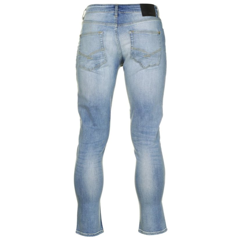 Firetrap Firetrap Skinny Jeans Mens Bleach Wash