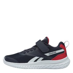 Reebok Rush Runner 3 Alt Shoes male Night Navy / Vector Red / Whit