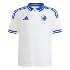 adidas Copenhagen Home Shirt 2025 2026 Juniors White/Blue
