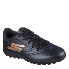 Skechers Razor Junior Astro Turf Football Boots Black/Orange