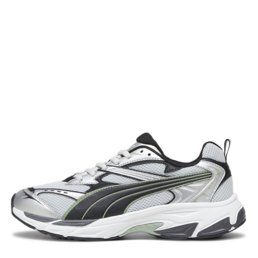 Puma Trainers Grey/Green