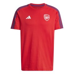 adidas Arsenal DNA T-Shirt 2024 2025 Adults Scarlet