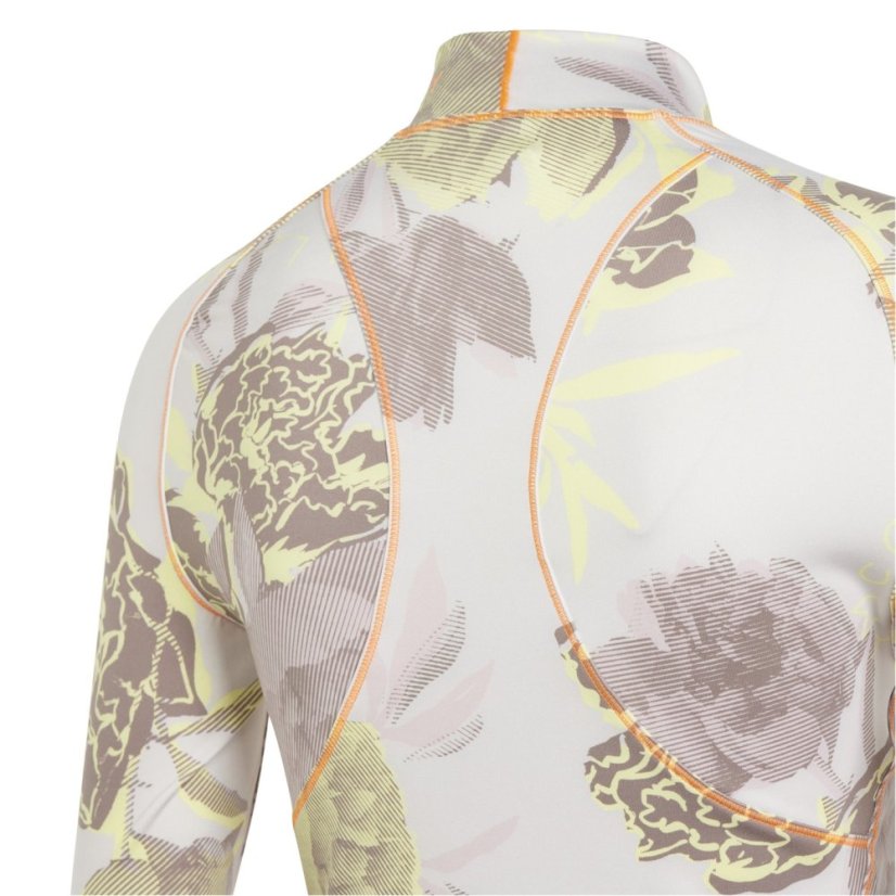 adidas Women's Asmc Long Sleeve Crop Top Grey