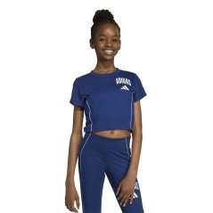 adidas Train Essentials Collegiate Print T-Shirt Kids Blue/White