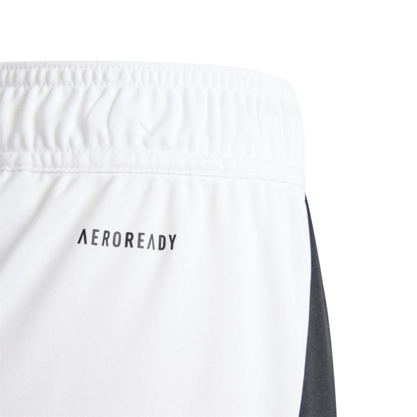 adidas Tiro 24 Football Shorts Juniors White/Black