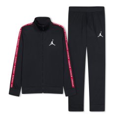 Air Jordan AJ Tape Tracksuit Juniors Black/Red