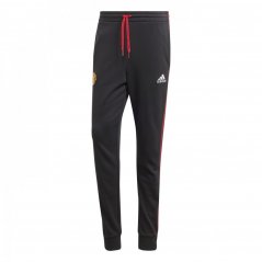 adidas MUFC DNA Pants Black/MU Red
