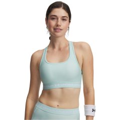 Under Armour Women's Crossback Medium Impact Sports Bra Refresh Mint