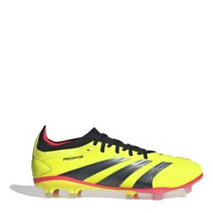 adidas Predator 24 Pro Firm Ground Boots Yellow/Blk/Red