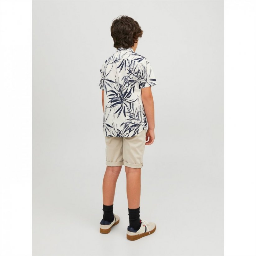 Jack and Jones Bowie Chino Shorts Junior Boys Oxford Tan