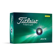 Titleist AVX Golf Balls (12-ball pack) Yellow