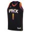 Nike Phoenix Suns Devin Booker #1 Jersey Black