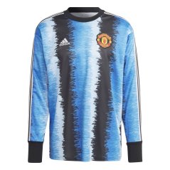 adidas Manchester United Goalkeeper Shirt Adults Black
