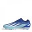adidas X Crazyfast League Laceless Firm Ground Football Boots Blue/White