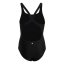 adidas Solid Small Logo Swimsuit Black/White
