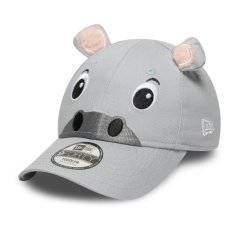New Era Toddler Baseball Cap Hippo Grey