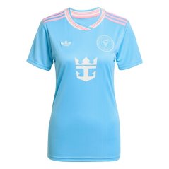 adidas Inter Miami Third Shirt 2025 2026 Womens Blue
