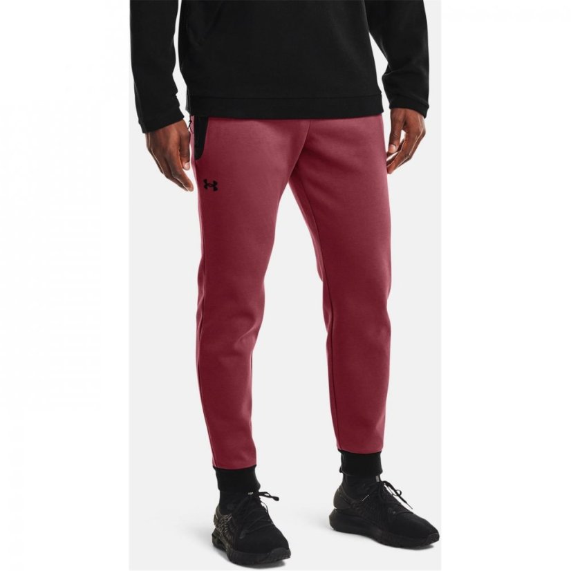 Under Armour Recovery Fleece Jogging Bottoms Mens Blur/Black