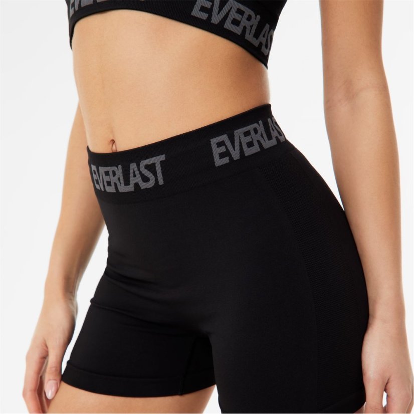 Everlast Seamless Logo 3 Inch Shorts Black