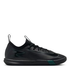 Nike Zoom Mercurial Vapor 16 Academy Astro Turf Football Boots Junior Black/Green