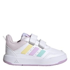 adidas Kids' Low-Top Trainers Wht/Aqua/Lilac