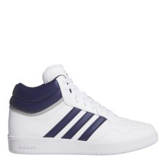 adidas Kids' Hoops 4.0 Mid Basketball Trainers Ftwr White
