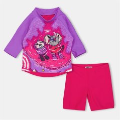 Speedo LTSSunPrtcT&S Bb99 Pink/Yellow