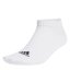 adidas Lightweight Low Cut 3 Pack Socks Mens White