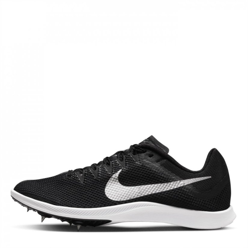 Nike Zoom Rival Distance Track and Field Distance Spikes Black/Silver