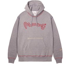 Money Contrast Stitch Hood Grey Melange