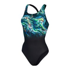 Speedo Women's One Piece Swimsuit Black/Blue