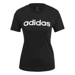 adidas Essentials Logo dámske tričko Linear Black