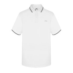 Slazenger Tipped pánske polo tričko White