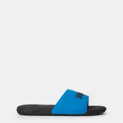 Puma Unisex Kids' Cool Cat Pool Sliders Blue/Black