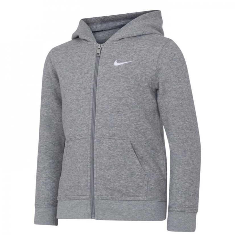 Nike Club Full Zip Hoody Infant Boys Grey