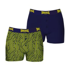 Lonsdale Pack Boxers Mens Green Camo