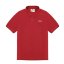 Slazenger Plain Polo Shirt Junior Red