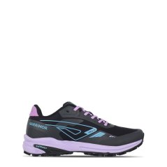 Karrimor Verge Running Shoes Juniors Black/Lilac