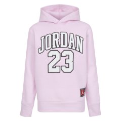 Air Jordan Unisex Kids' Logo 23 Hoodie Pink