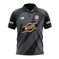 New Balance Manchester Originals Women's Cricket Shirt Black/Anchor