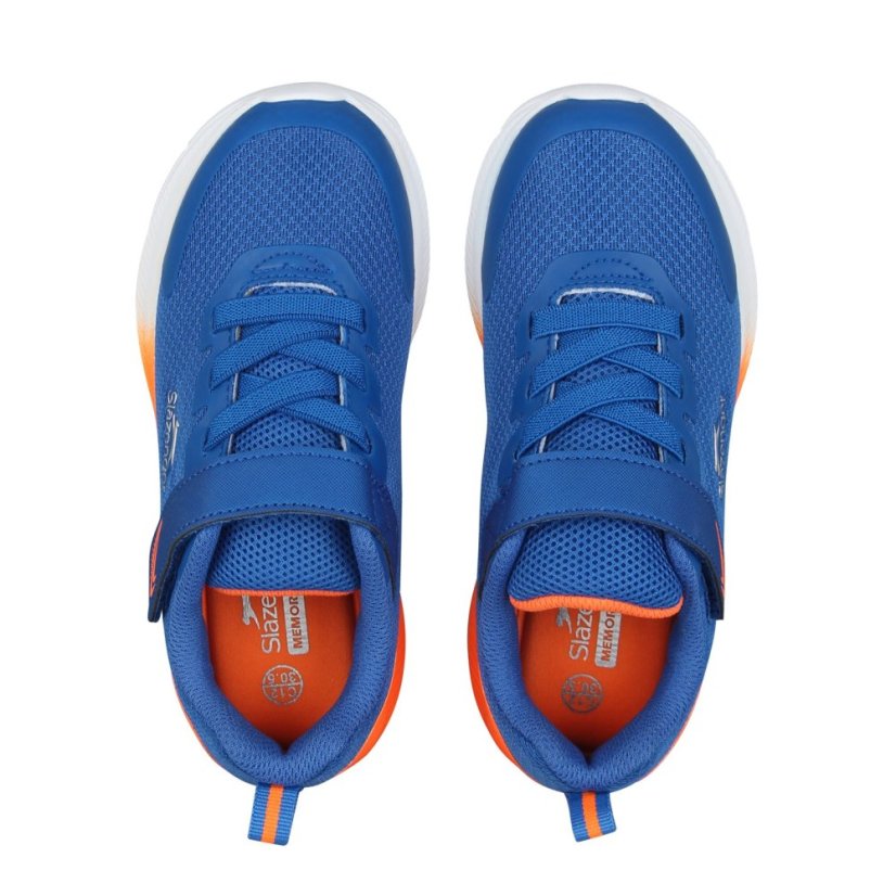 Slazenger Unisex Kids' Slaz Sadler Runners Blue/Orange