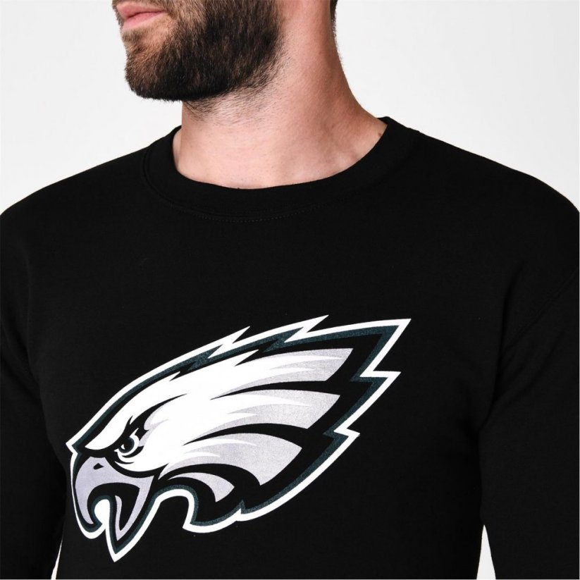 NFL Logo Crew Sweatshirt Mens Eagles