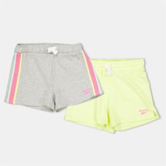 Reebok Jersey Jogger Shorts Lt Grey Heather