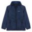 Karrimor Kids' Lightweight Weather-Resistant Hooded Long Sleeve Softshell Jacket Navy