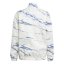 adidas Kids' Anthem Italy Away Long Sleeve 2023 Anorak Blue