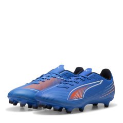 Puma Women's Ultra 6 Play Firm Ground Football Boots Ultra Blue- Wh