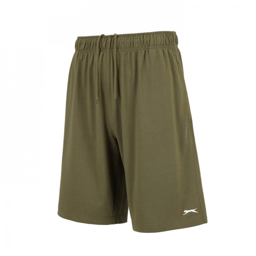 Slazenger Jersey Shorts Mens Khaki